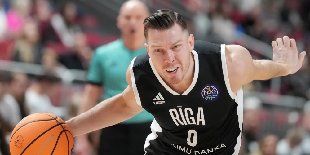 "VEF Rīga" spēlētājs Dairis Bertāns.