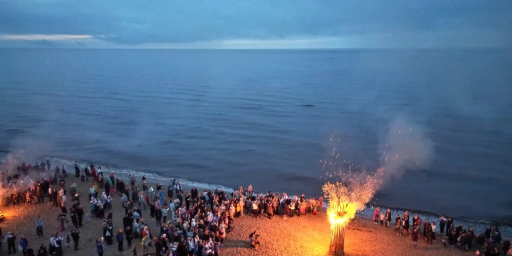 Uguns nakts Saulkrastos šogad.