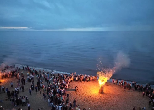 Uguns nakts Saulkrastos šogad.