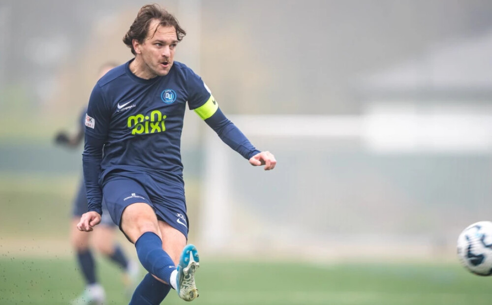 Dramatiskā sezonas izskaņā Ogres "United" futbolisti nopelna vietu nākamsezon Latvijas virslīgā