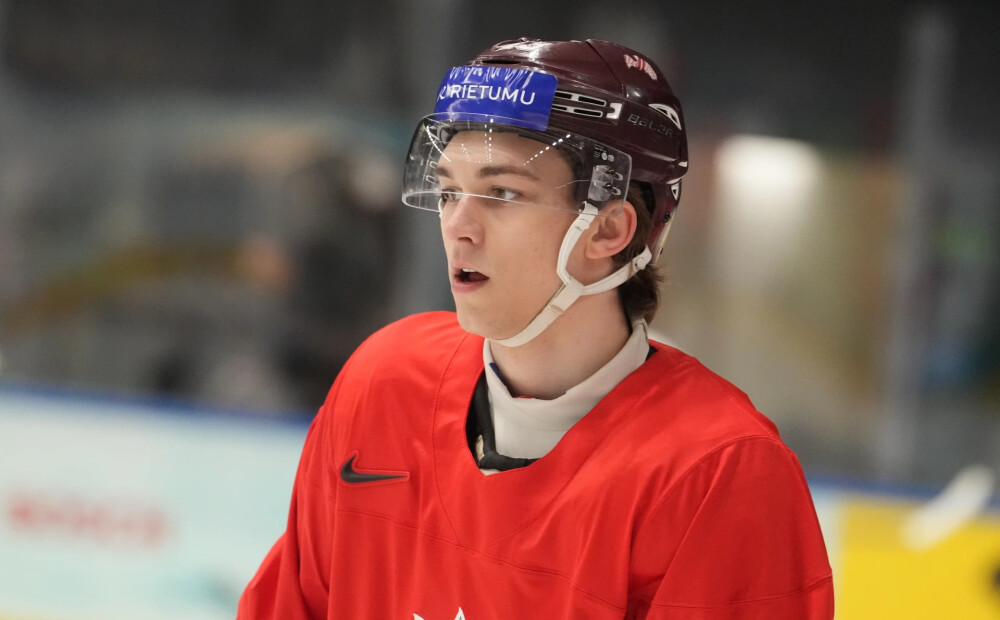 Anrī Ravinskis gūst pirmo rezultativitātes punktu AHL karjerā