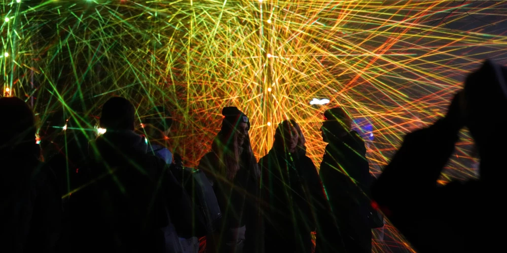 Gaismas festivāls "Staro Rīga" 2024. gadā.