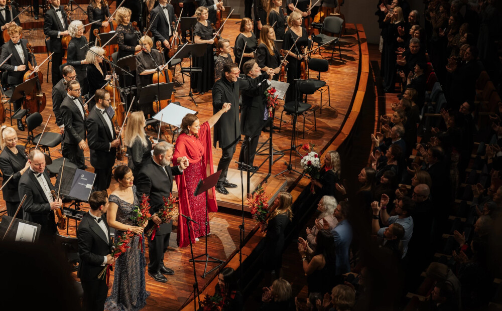 FOTO: Liepājas koncertzāle “Lielais dzintars” vērienīgi atzīmē desmitgadi