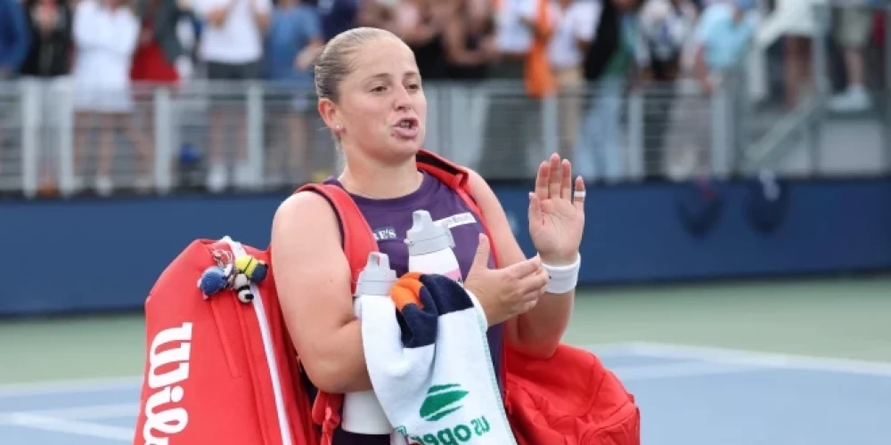 Aļona Ostapenko noslēgusi 2025. gada tenisa sezonu. 