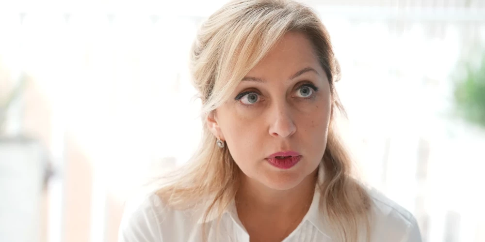 Bijusī Gruzijas ārlietu ministra vietniece, Čavčavadzes centra izpilddirektore Nino Kalandadze.