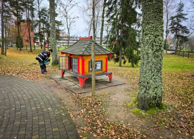 Rotaļlietu apmaiņas namiņš Priekuļos noslēdz savu darbību