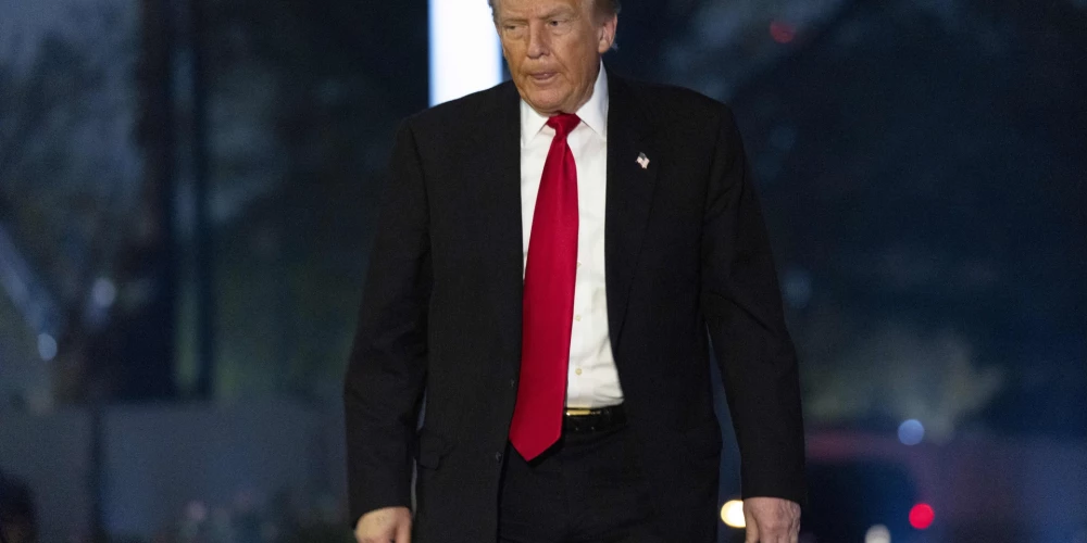 ASV prezidents Donalds Tramps. 