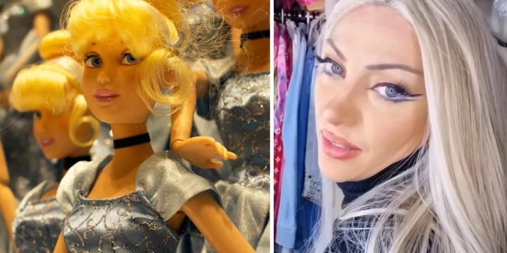 Девушка стала известной из-за того, что сделала 27 пластических операций, пытаясь добиться сходства с куклой Барби.