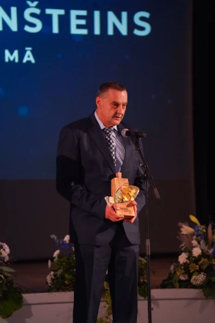 Aleksandrs Rozenšteins un balva par mūža darbu.