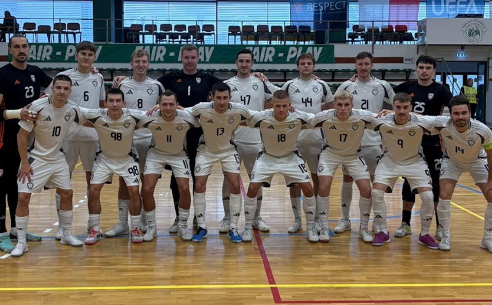 Latvijas telpu futbolisti mājās gaidāmajam Eiropas čempionātam turpina gatavoties ar uzvaru pārbaudes spēlē