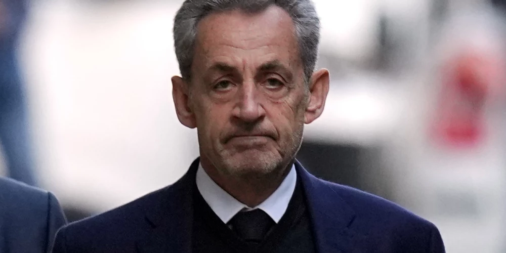 Bijušais Francijas prezidents Nikolā Sarkozī. 