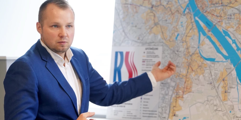 AS "Rīgas siltums" valdes priekšsēdētājs Kalvis Kalniņš.