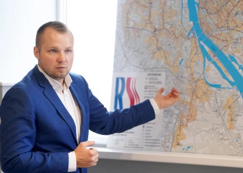 AS "Rīgas siltums" valdes priekšsēdētājs Kalvis Kalniņš.