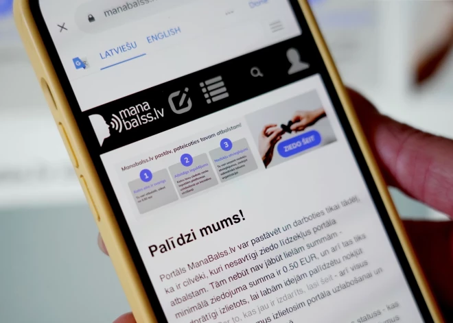 Aicina Saeimu nodrošināt pastāvīgu finansējumu "Manabalss.lv" darbībai