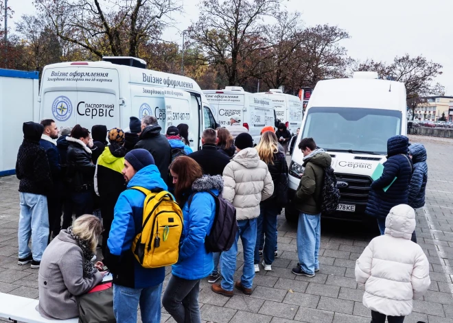 ES septembrī ieradies divu gadu laikā lielākais Ukrainas bēgļu skaits