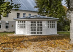 Dvietes pagastā tapis īpašs tējas namiņš – tikšanās telpa visām paaudzēm