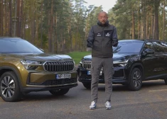 Ar hibrīdu vai bez? Jānis Vanks salīdzina divus Škoda Kodiaq