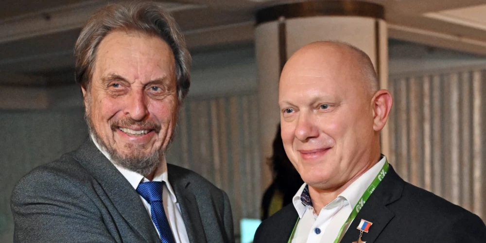 Erols Masks Krievijas propagandas medija RT ["Russia Toda"] jubilejas pasākumā.