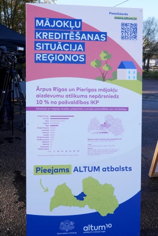 “Altum” piedāvā mājokļu aizdevumu programmu reģionos.