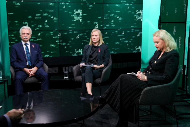 Raidījuma eksperti Gunārs Kūtris, Guna Gavrilko un Sigita Struberga.