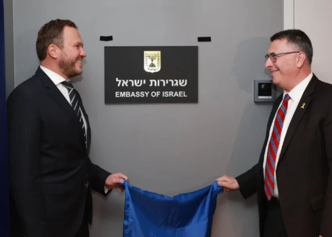 Tallinā atklāj Izraēlas vēstniecību