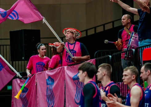 "Rīgas Zeļļu" līdzjutēji (foto: "Rīgas Zeļļi" / "Facebook")