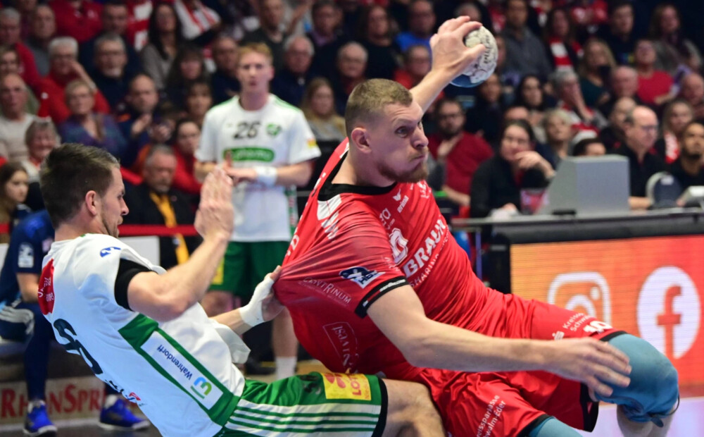 Dainis Krištopāns palīdz "Melsungen" uzvarēt EHF Eiropas līgas spēlē