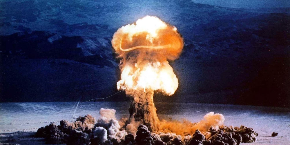 Kodolizmēģinājumu "kodolsēne" 1957. gadā ASV, Nevadas štatā.