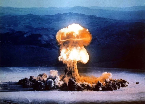 Kodolizmēģinājumu "kodolsēne" 1957. gadā ASV, Nevadas štatā.