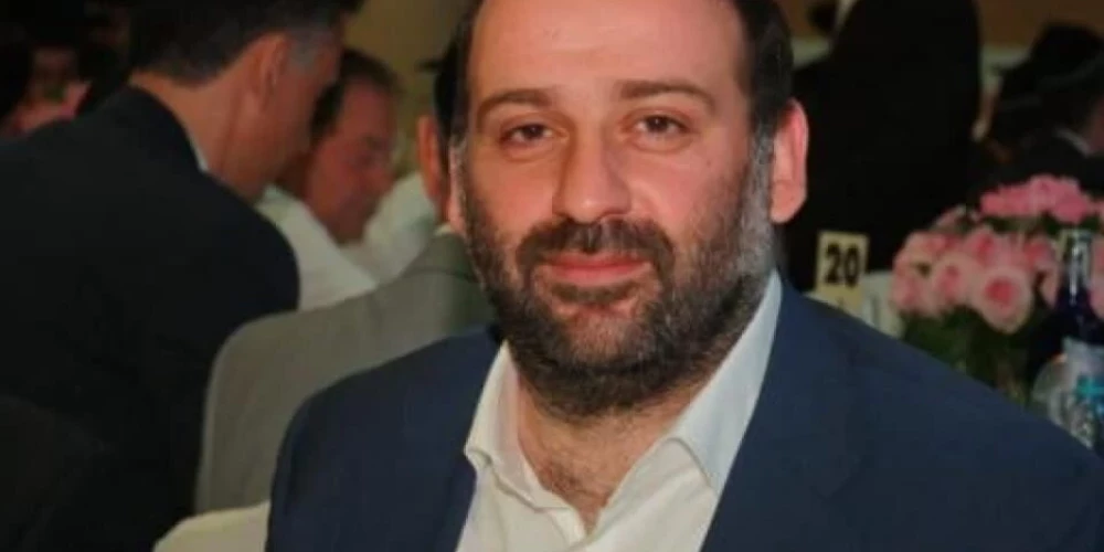 Volodimira Zelenska bijušais biznesa partneris Timurs Mindičs, kurš aizbēdzis no Ukrainas (ekrānuzņēmums no "X")