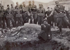 84 gadus pēc notikušā atšķetināts bēdīgi slavenā Holokausta attēla noslēpums