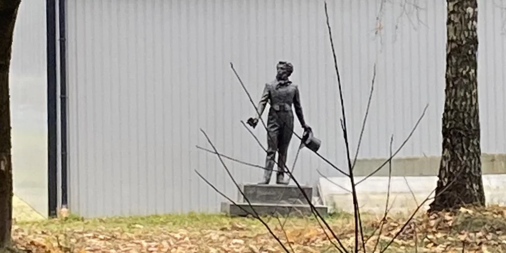 Вот где оказался рижский памятник Пушкину.