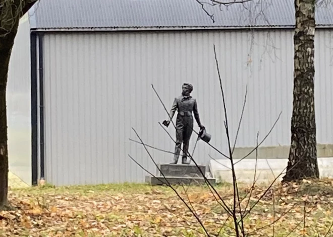 Демонтированный в Риге памятник Пушкину обнаружили недалеко от Рижского крематория