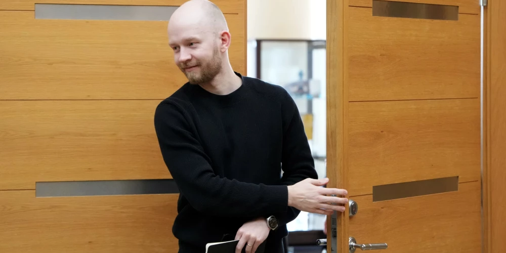 "Progresīvie" Saeimas frakcijas priekšsēdētājs Andris Šuvajevs.