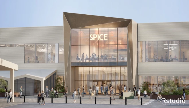 Визуализация Spice Home после реконструкции.