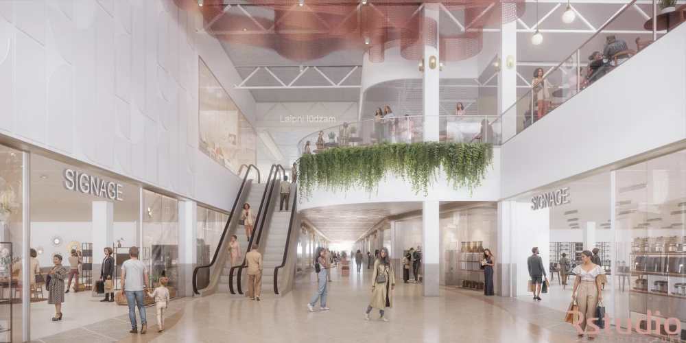 Визуализация интерьера Spice Home после реконструкции.