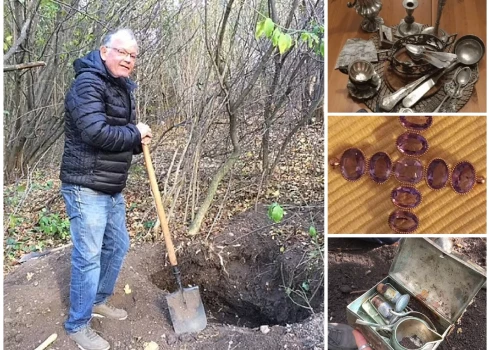 Jans Glazevskis pirmo reizi apmeklēja kādreizējo dzimtas īpašumu 2000. gadā, taču tikai 2019. gadā viņš izlēma uzsākt reālus dārgumu meklējumus. 