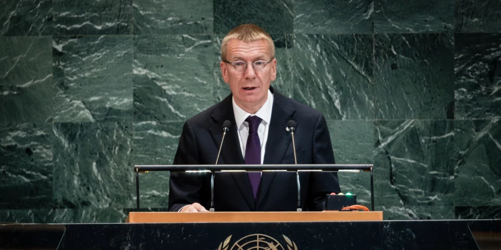 Šogad septembrī Apvienoto Nāciju Organizācijas Ģenerālās asamblejas 80. sesijā Edgars Rinkēvičs par Latvijas kino nerunāja, lai gan būtu bijis vērts.