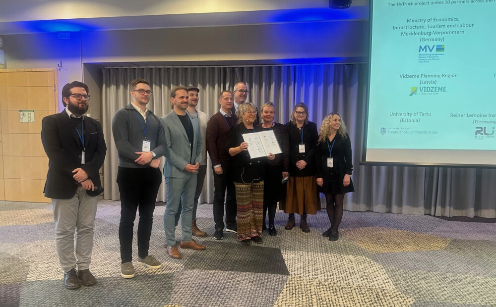 Vidzemes plānošanas reģions paraksta saprašanās memorandu par pārrobežu ūdeņraža uzpildes infrastruktūras attīstību Baltijas jūras reģionā