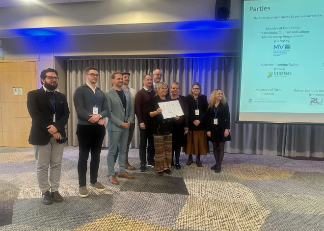 Vidzemes plānošanas reģions paraksta saprašanās memorandu par pārrobežu ūdeņraža uzpildes infrastruktūras attīstību Baltijas jūras reģionā