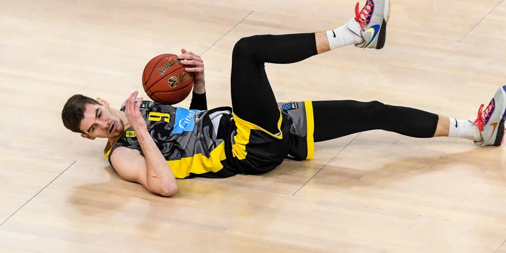Latvijas basketbolists Roberts Blumbergs.