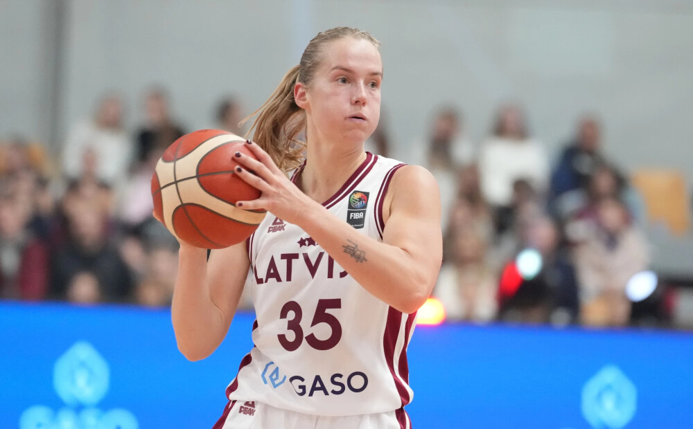 Netrāpīto metienu dienā Latvijas basketbolistes piekāpjas Slovēnijai