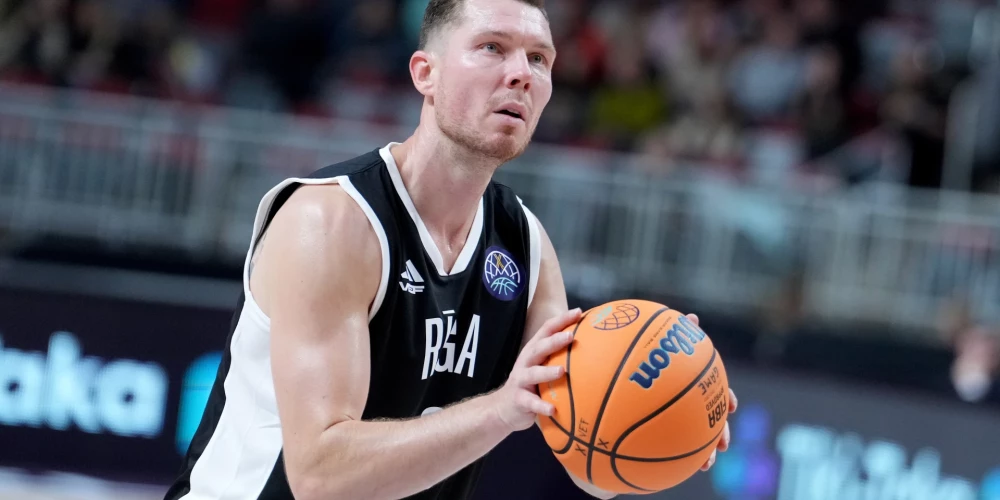 "VEF Rīga" spēlētājs Dairis Bertāns.