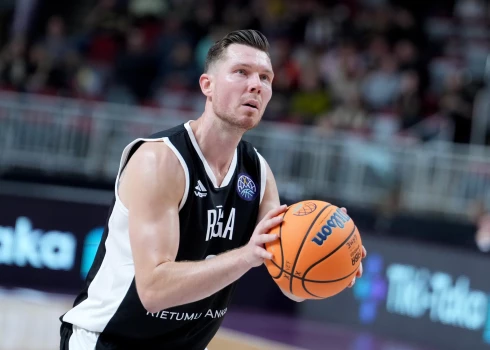 "VEF Rīga" spēlētājs Dairis Bertāns.