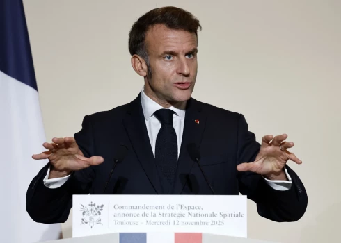 Francijas prezidents Emanuels Makrons.