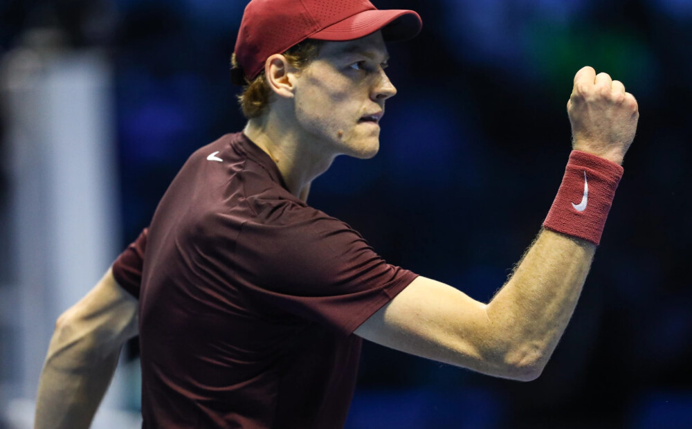 Siners jau pēc diviem mačiem nodrošina "ATP Finals" pusfinālu