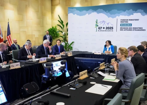 G7 ministri nosoda Ķīnas atbalstu Krievijai. 