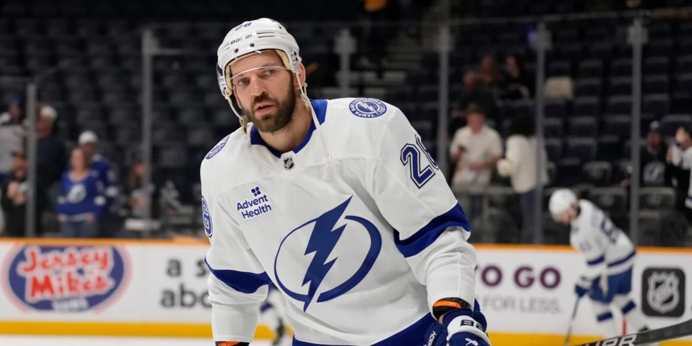 Savainojumu māktajā "Lightning" savu iespēju izmantojis Girgensons.