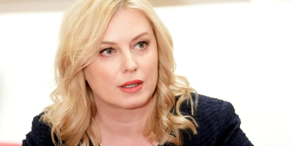 Satversmes tiesas priekšsēdētāja Irēna Kucina.