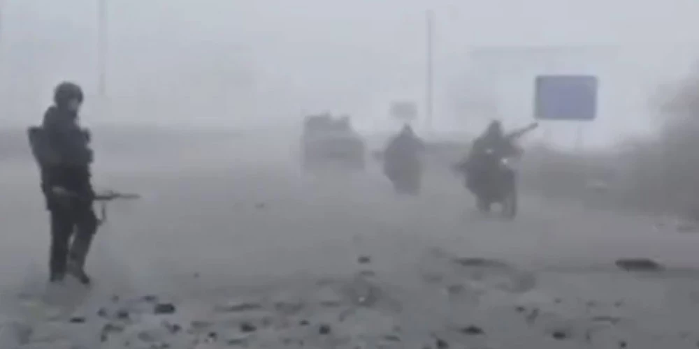 Krievijas militārais konvojs, kas iegāja Pokrovskā, jau ir iznīcināts.